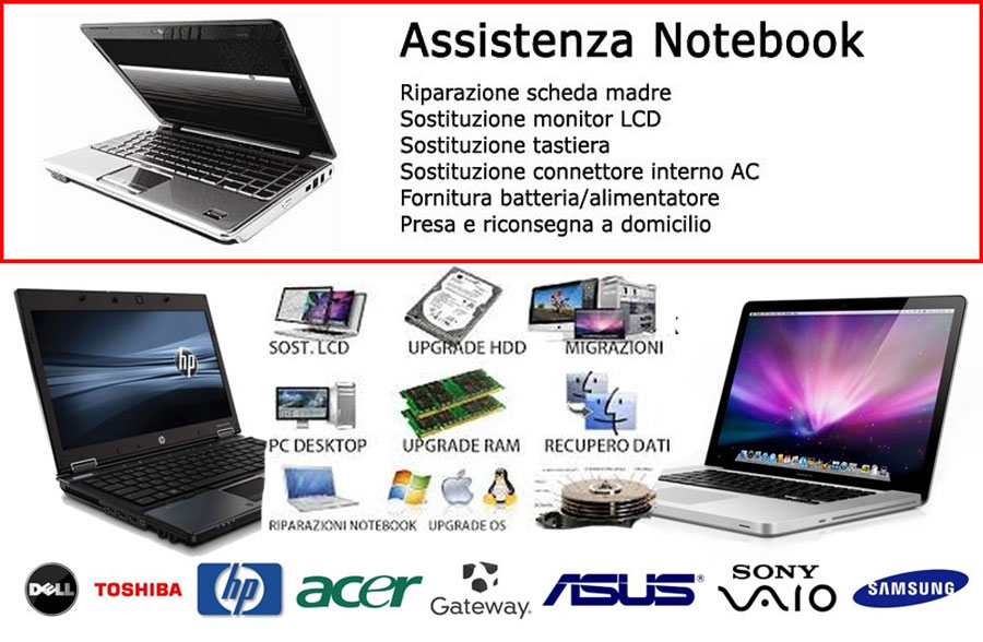 assistenza notebook